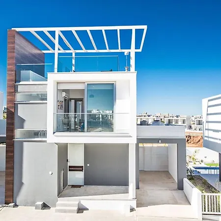Olive Silver, Brand New, Contemporary 2bdr With Private Pool 别墅 普罗塔拉斯